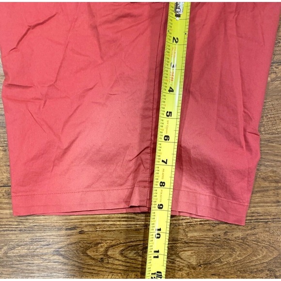 Peter Millar Pink Flat Front Active Casual Chino Golf Shorts‎ Bermuda Men's 32x9 - Picture 8 of 8